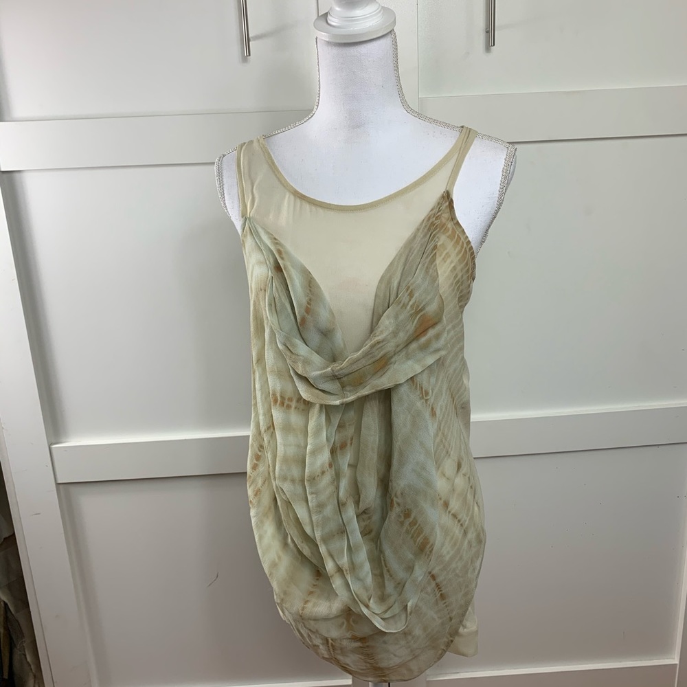 Maggie Ward Draped silk blouse